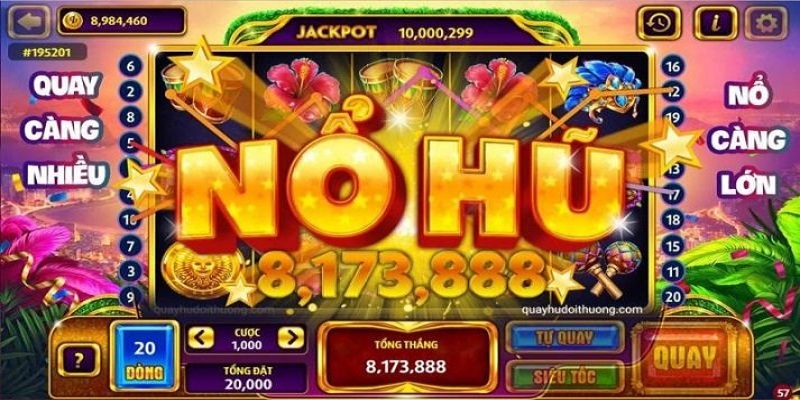 Giao diện game nổ hũ tại N88 với nút rút tiền nhanh và hiệu quả