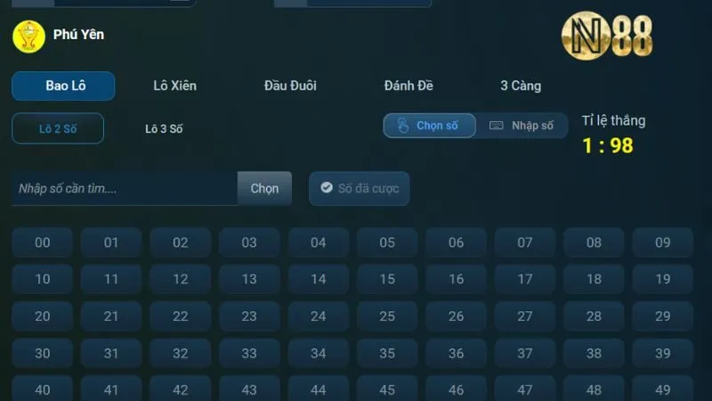 Giới thiệu tổng quan về nét đặc biệt của xổ số N88
