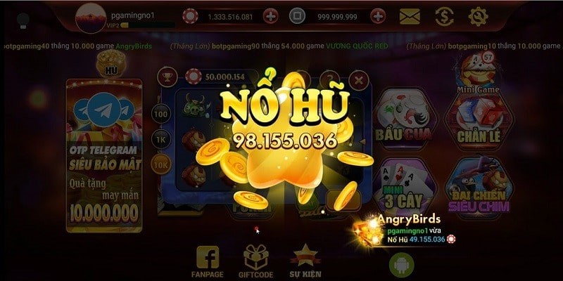 Tổng quan về top game nổ hũ uy tín 2025